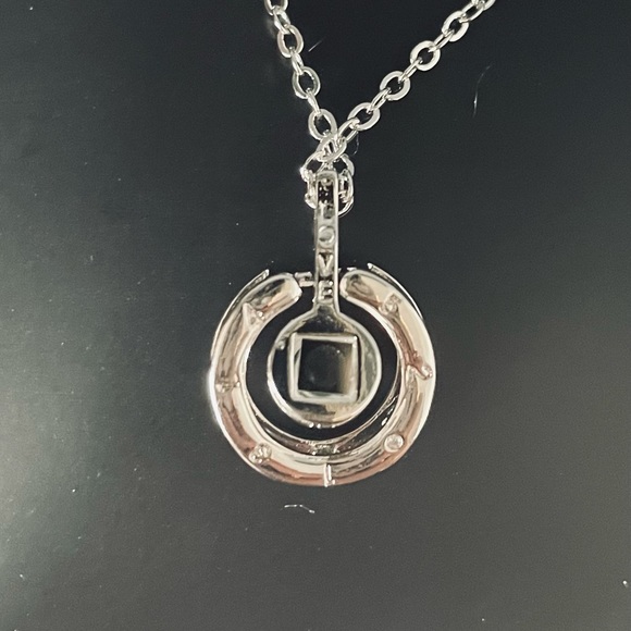 Hidden I Love You on Magnifying Necklace - Picture 4 of 10